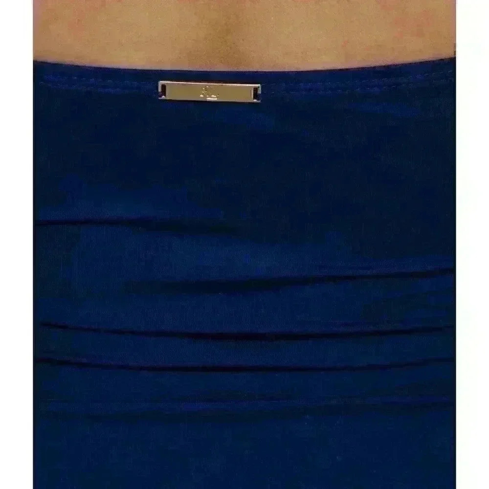 NEW! Lauren Ralph Lauren Women's 12 Halter One-Piece Swimsuit NWT $118 - Picture 5 of 5